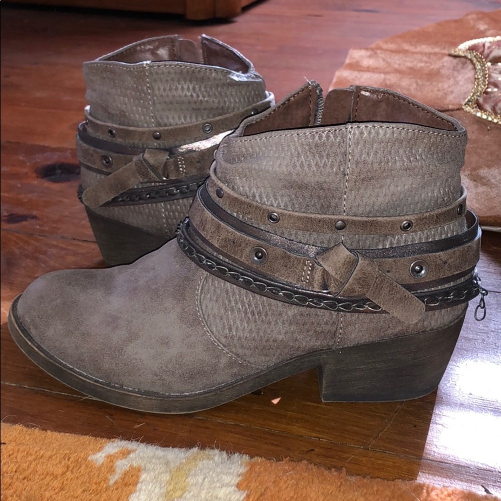 Grey Booties